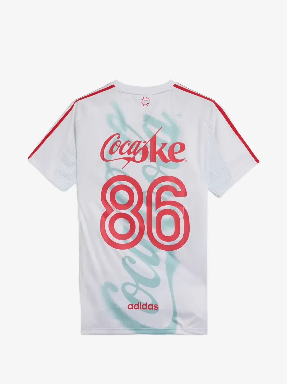 Футболка adidas X Coca-Cola Teamgeist 26, белый — фото 2
