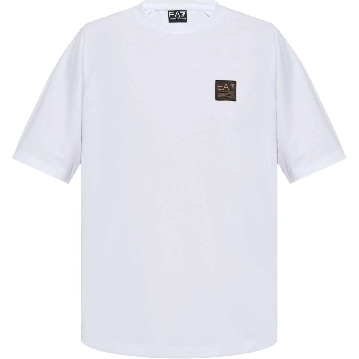 Мужская футболка с коротким рукавом Emporio Armani EA7, White
