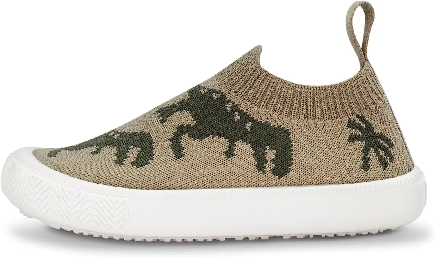 Детские слипоны из трикотажа JAN & JUL, Graphic Knit Shoes Rex