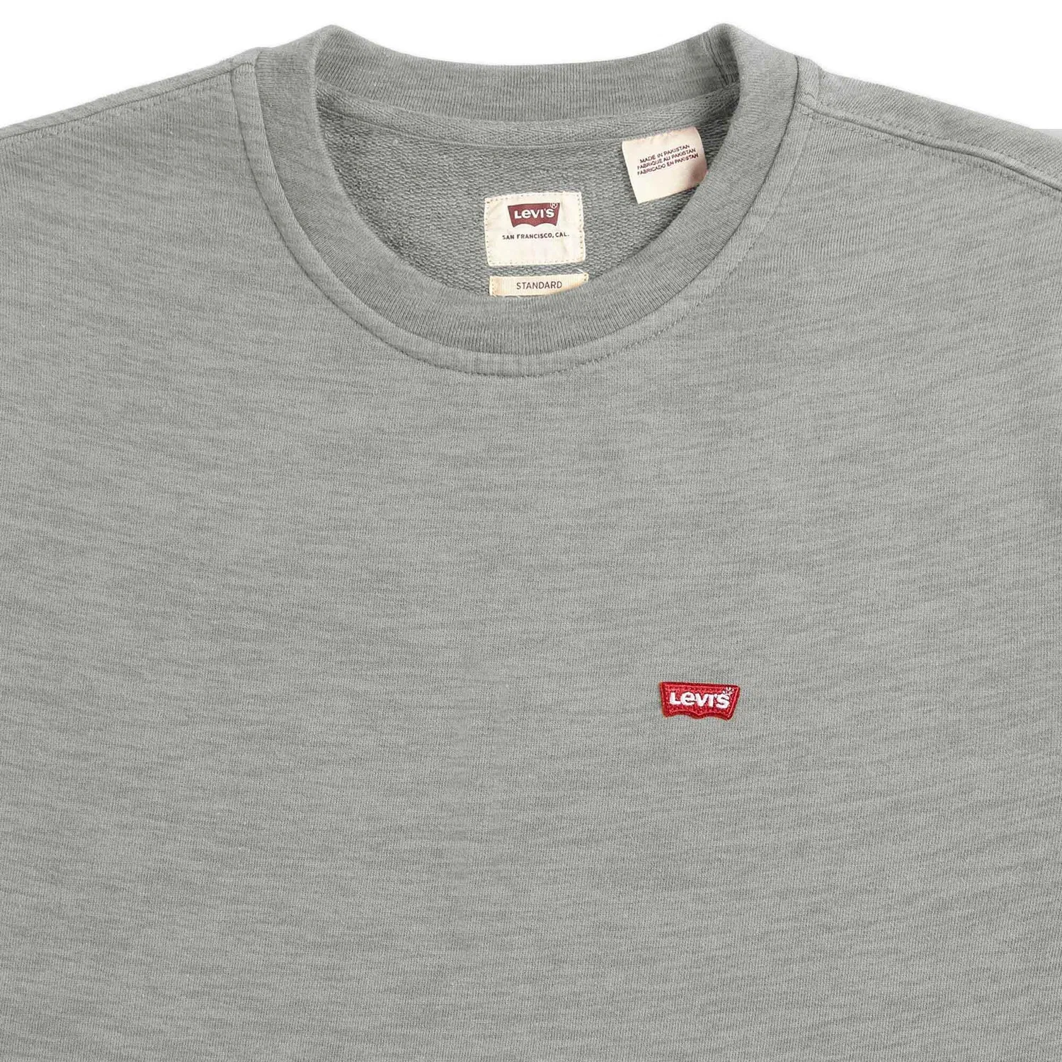 Мужской свитшот с круглым вырезом The Original Housemark Crew Levi's, Grau — фото 3