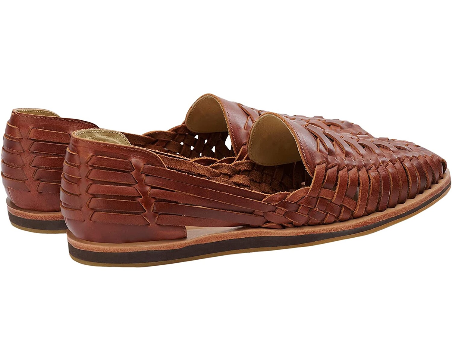 

Сандалии Huarache Nisolo, бренди