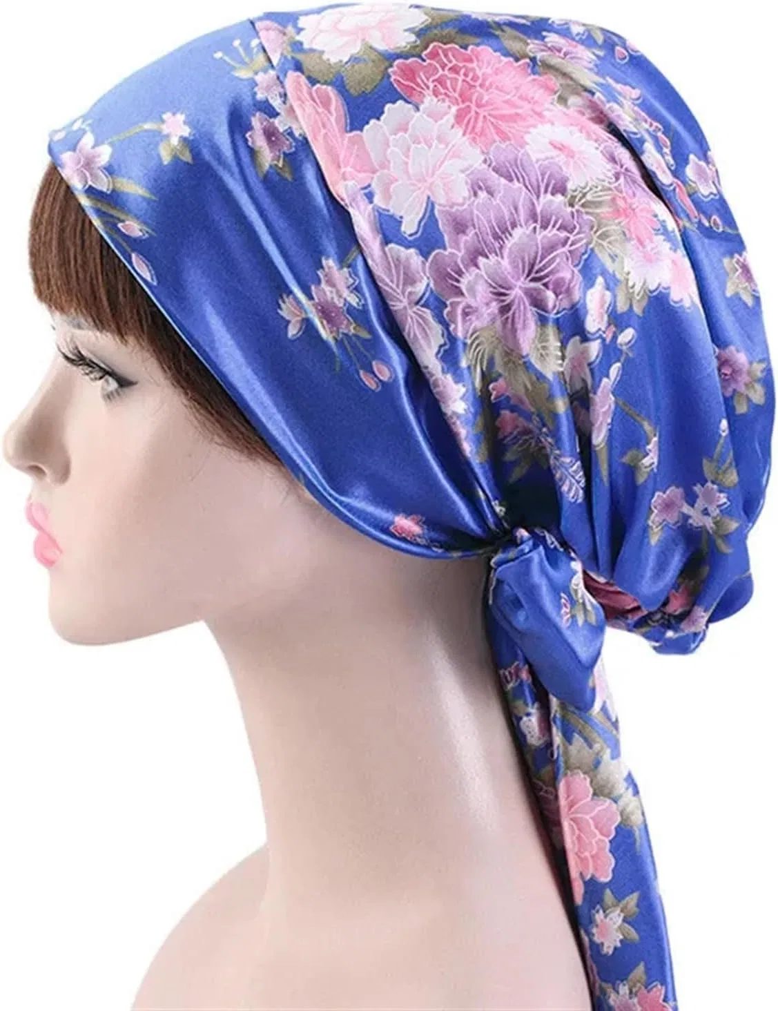 Шапочка для душа Satin, YGMNQAL, 19 Blue Flower