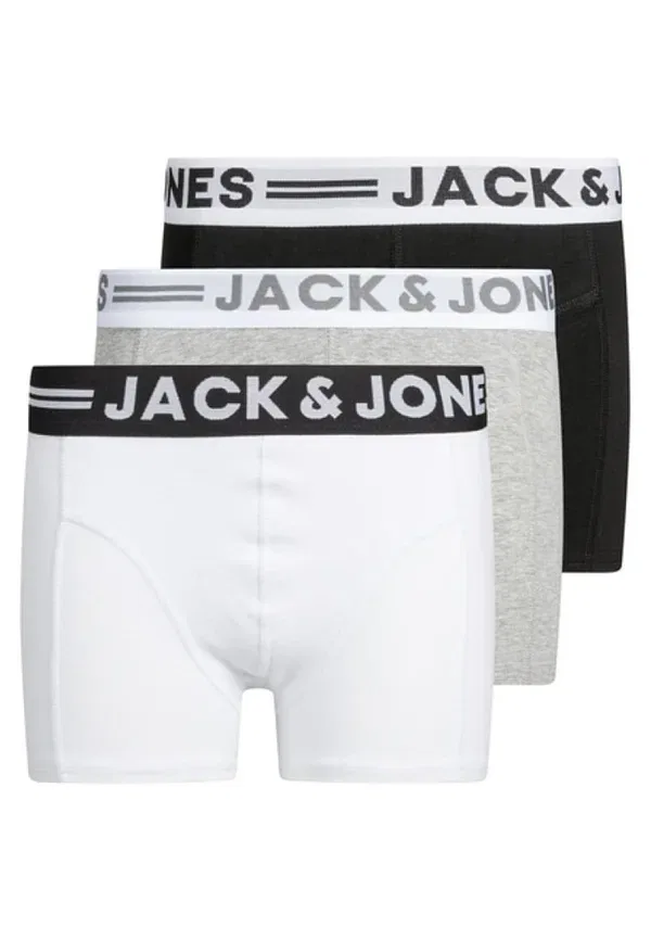 Комплект из 3 трусов Sense Jack & Jones Junior, светло-серый