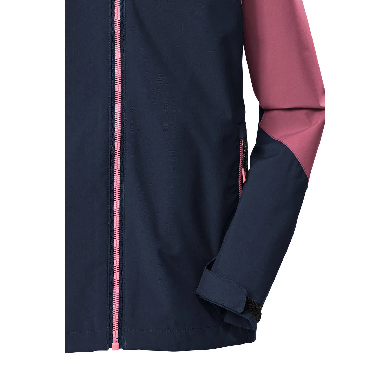 Детская куртка для девочек с принтом KOS 158 GRLS JCKT Killtec, Blau Rosa Navyblau — фото 4