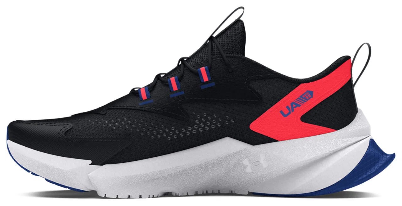 Кроссовки для мальчиков Scramjet 6 AL Under Armour, цвет Black/Beta/Tech Blue — фото 2