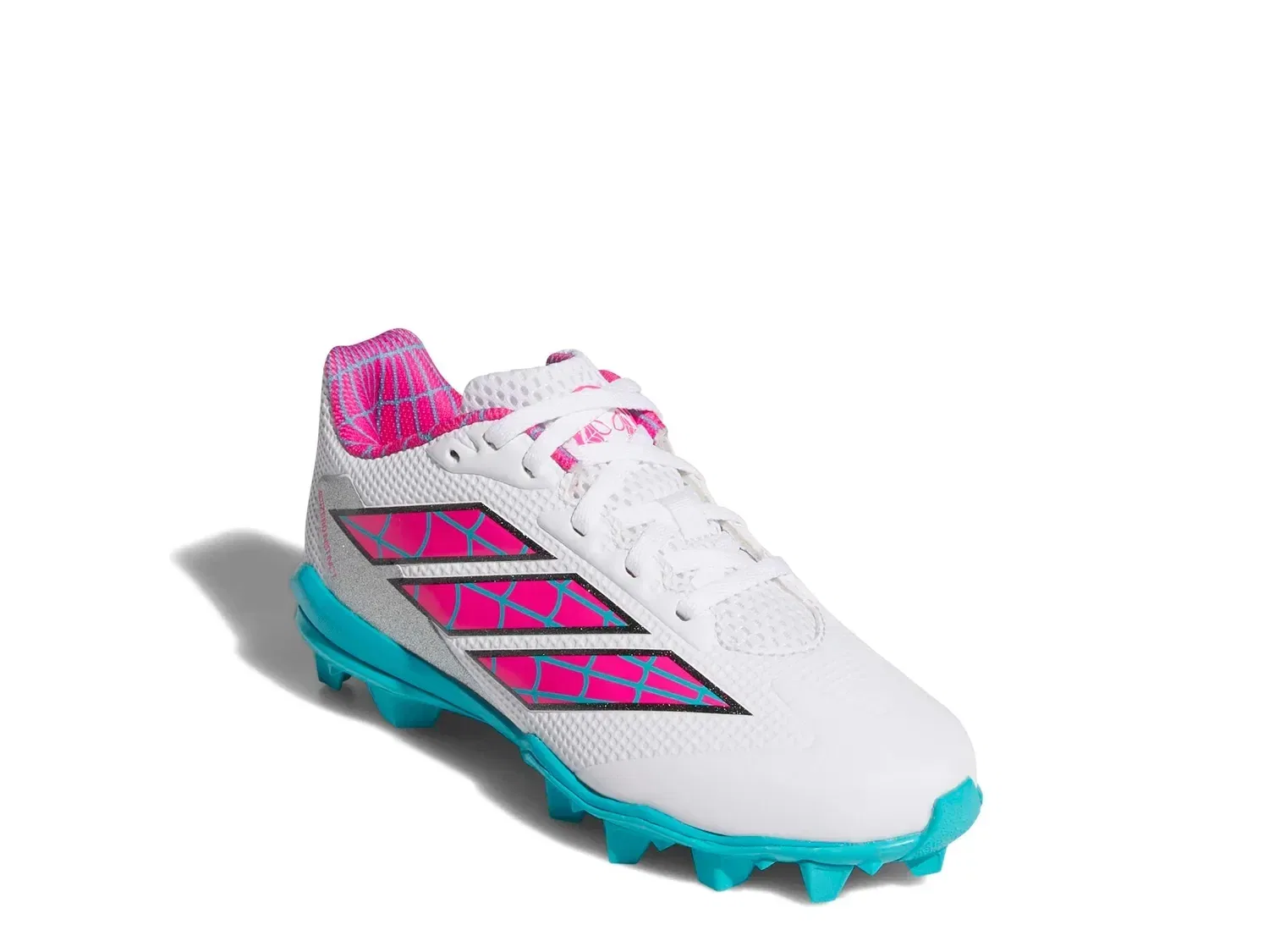 Кроссовки бейсбольные Adizero Instinct 2.0 Gwen Stacey Ghost Spider, adidas, белый/мультиколор