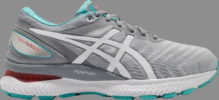 

Кроссовки wmns gel nimbus 22 wide 'sheet rock' Asics, серый