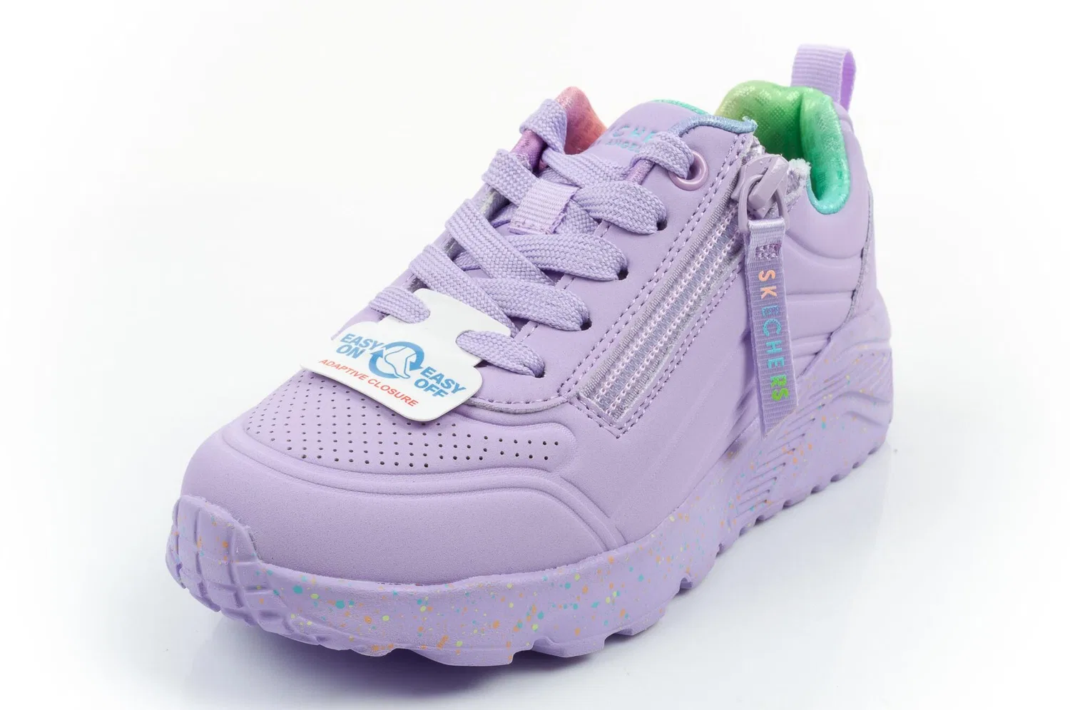 Детские кроссовки с пенной подошвой Skechers Uno Lite, Violett — фото 3