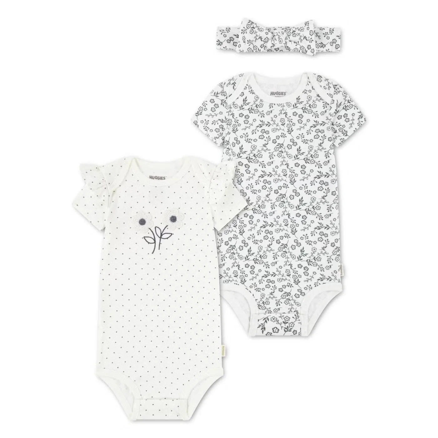 Боди-комбинезон с креплением W83 Huggies, белый