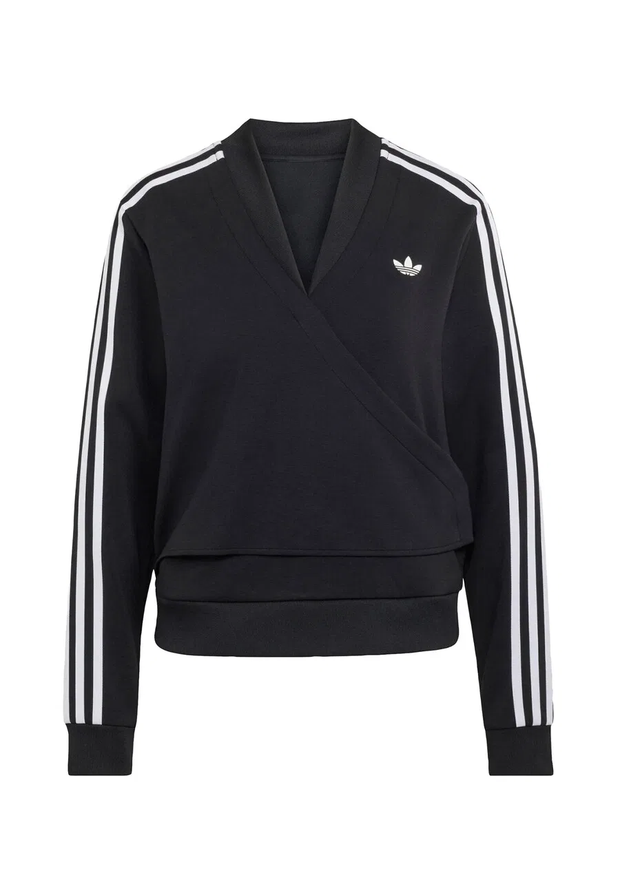 Худи на молнии ADIDAS ORIGINALS 'Adiluna Season 2 Superstar' черного цвета