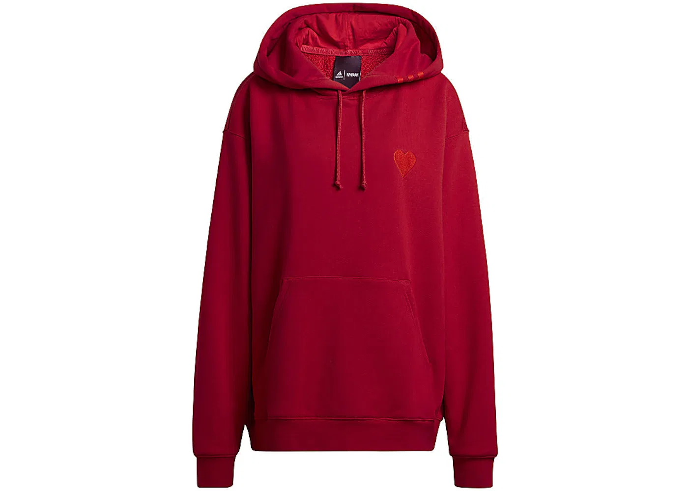 Худи унисекс с тремя полосками Adidas Ivy Park Hoodie (All Gender), Power Red