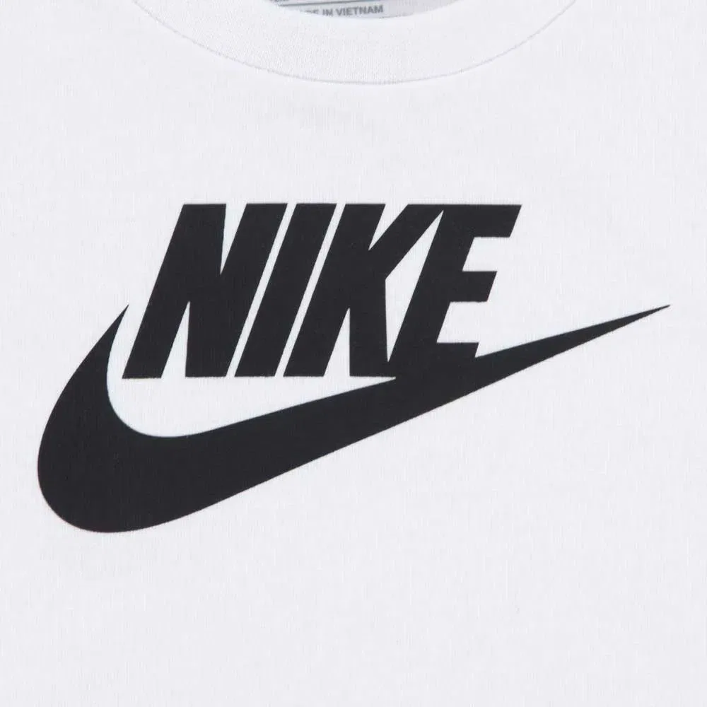 Комплект футболка и шорты Nike Club Nike, белый — фото 3