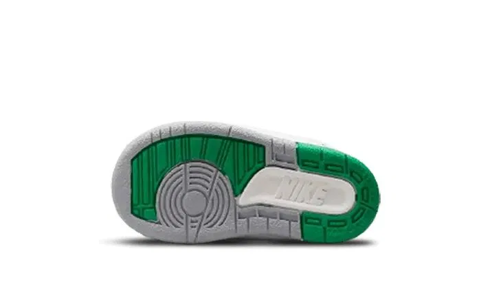 Детские кроссовки для мальчиков Air Jordan 2 Retro Lucky Green Jordan, Черный — фото 3