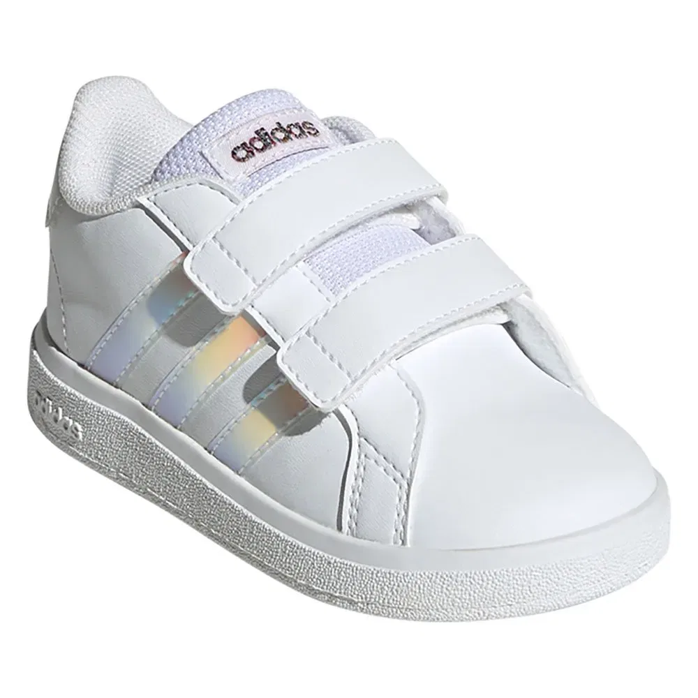 Кроссовки Grand Court 20 CF Adidas, белый — фото 3
