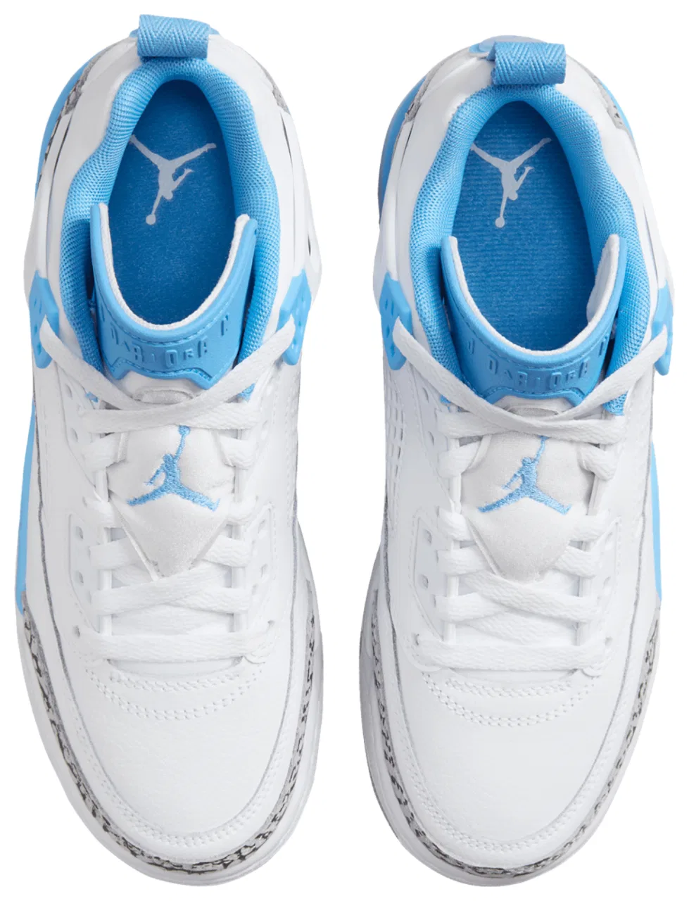 Кроссовки для мальчиков Spizike Low Jordan, цвет White/Carolina — фото 4
