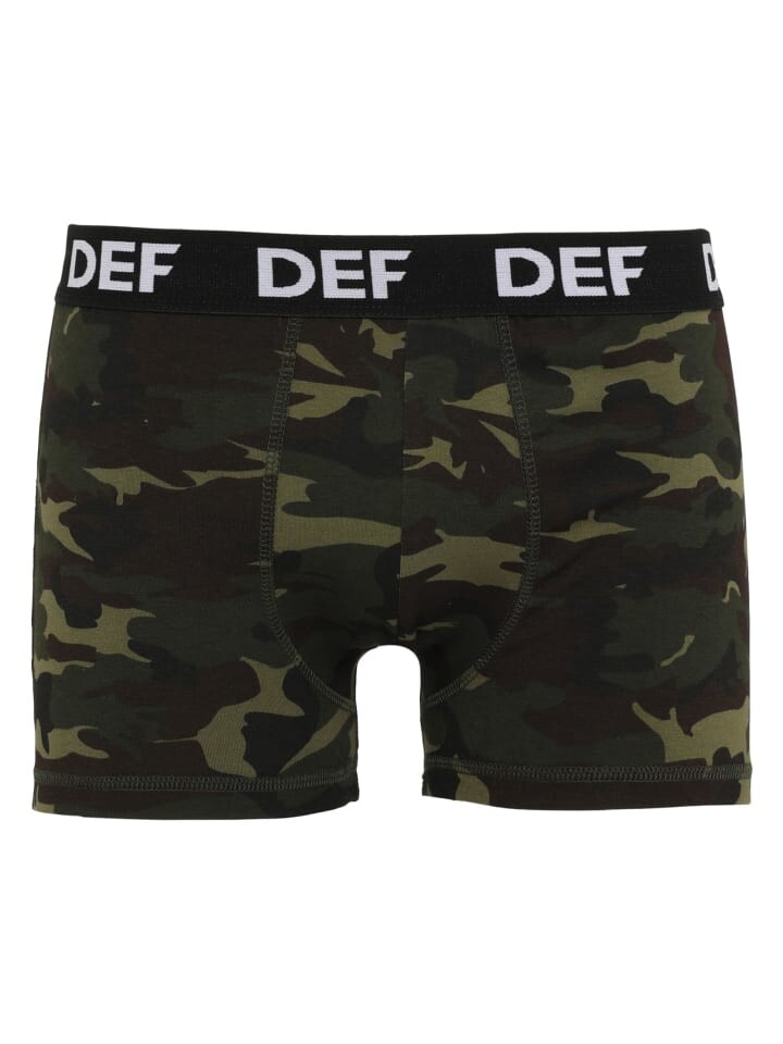 

Боксерские трусы DEF, цвет green camouflage
