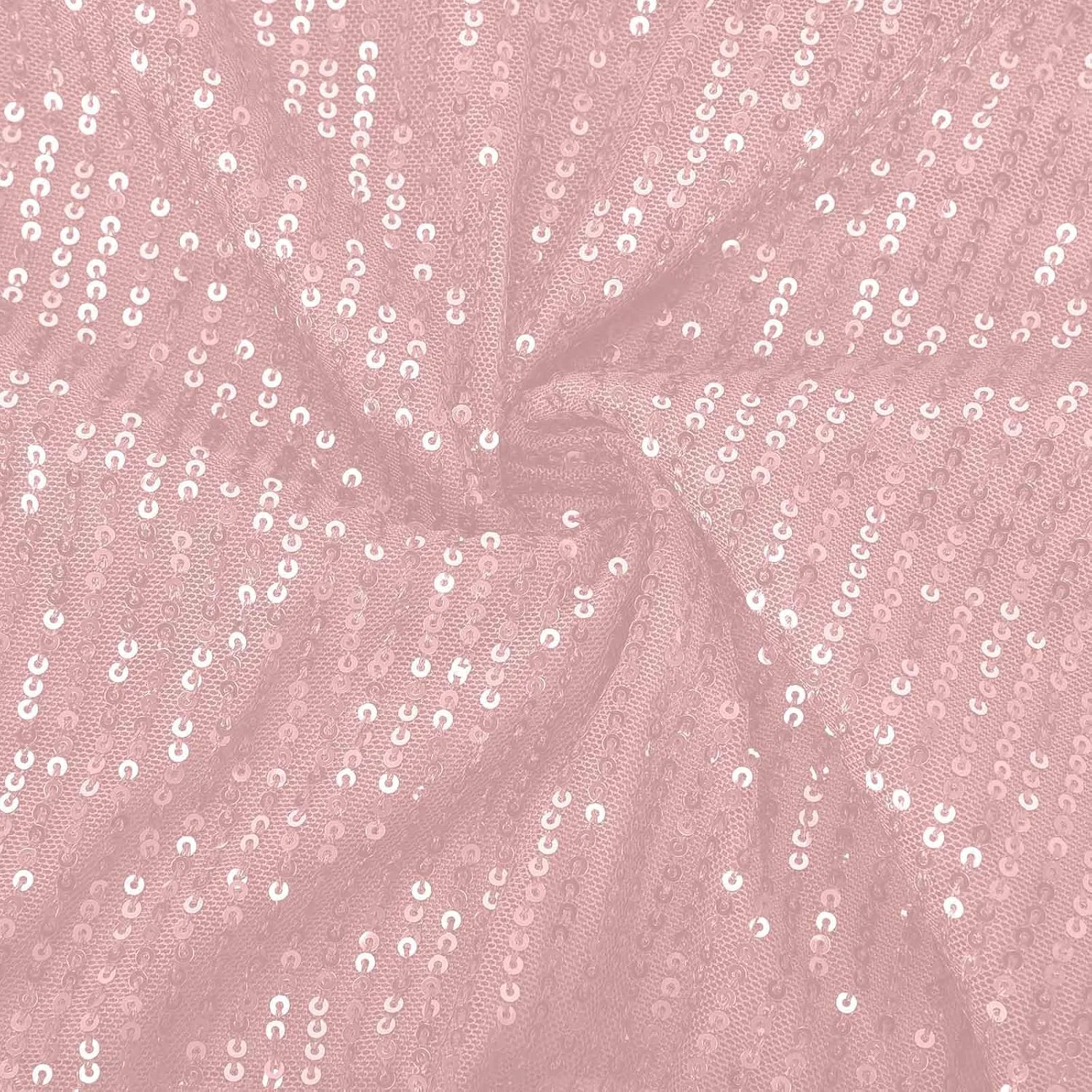 Женское клубное мини-платье с блестками и V-образным вырезом, Pink — фото 3