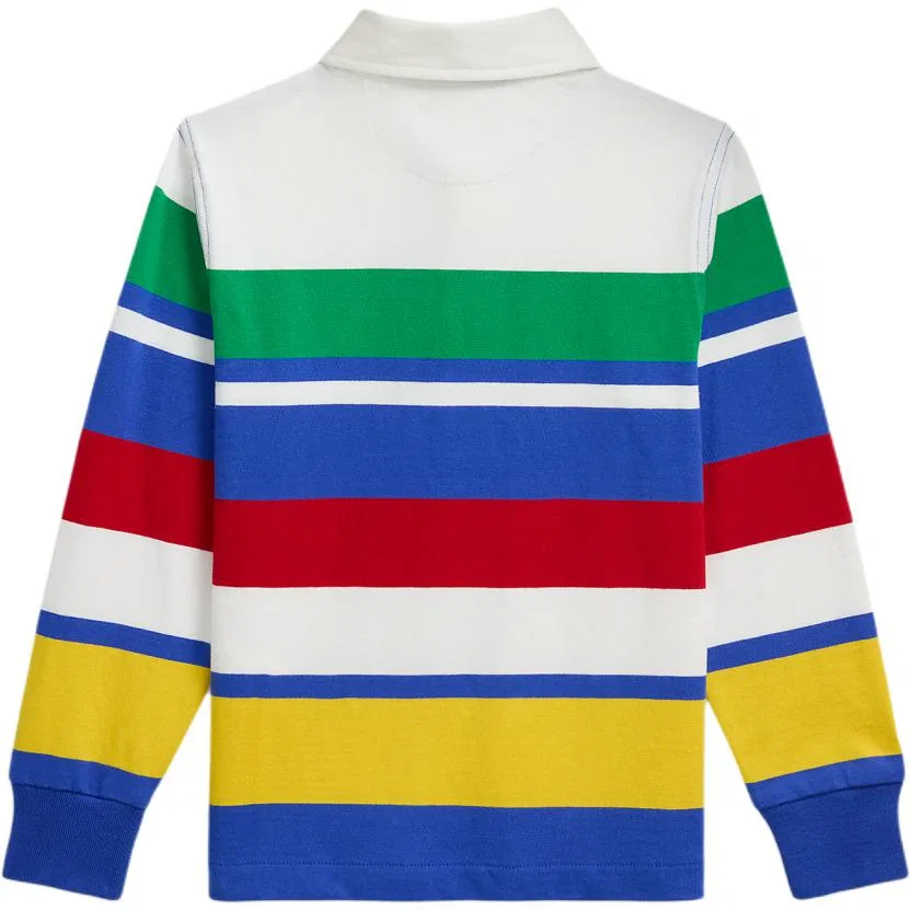 Детская поло Polo Ralph Lauren, Multicolor — фото 3