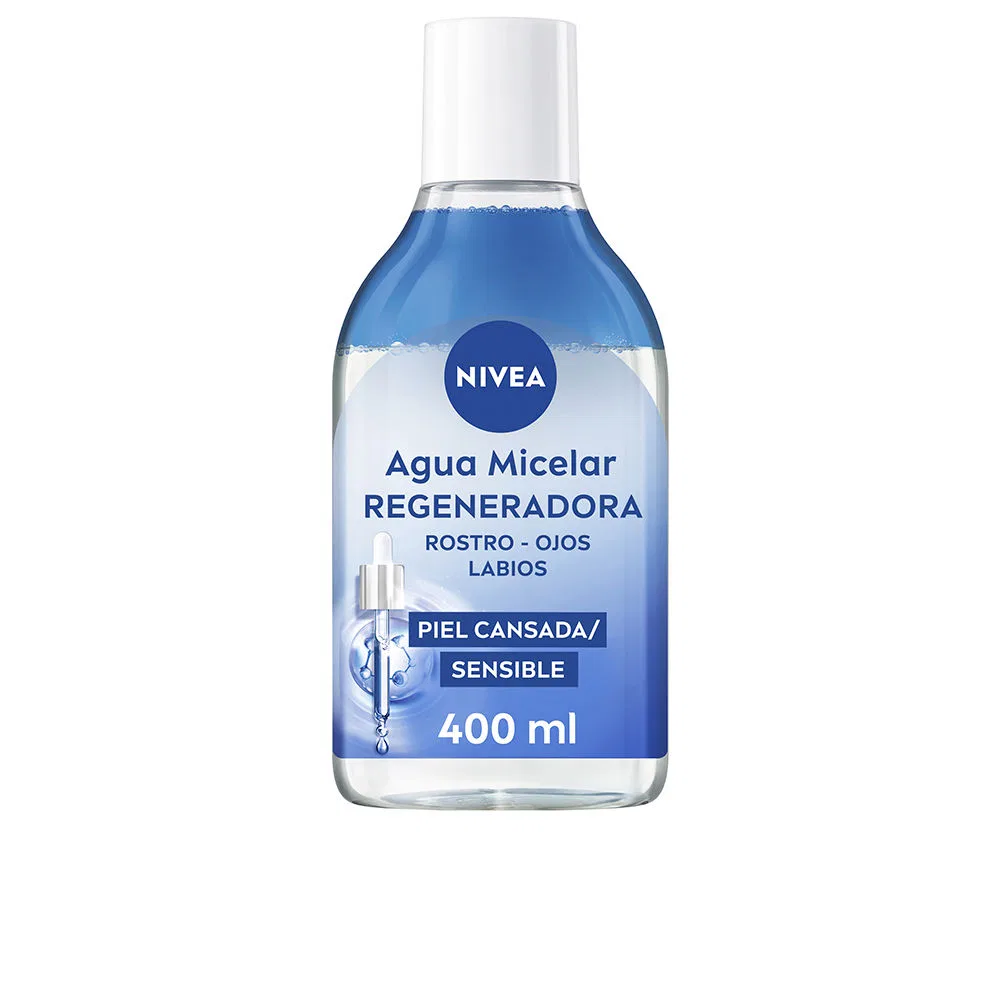 Мицеллярная вода с сывороткой Agua Micelar sérum regeneradora Nivea, 400 мл