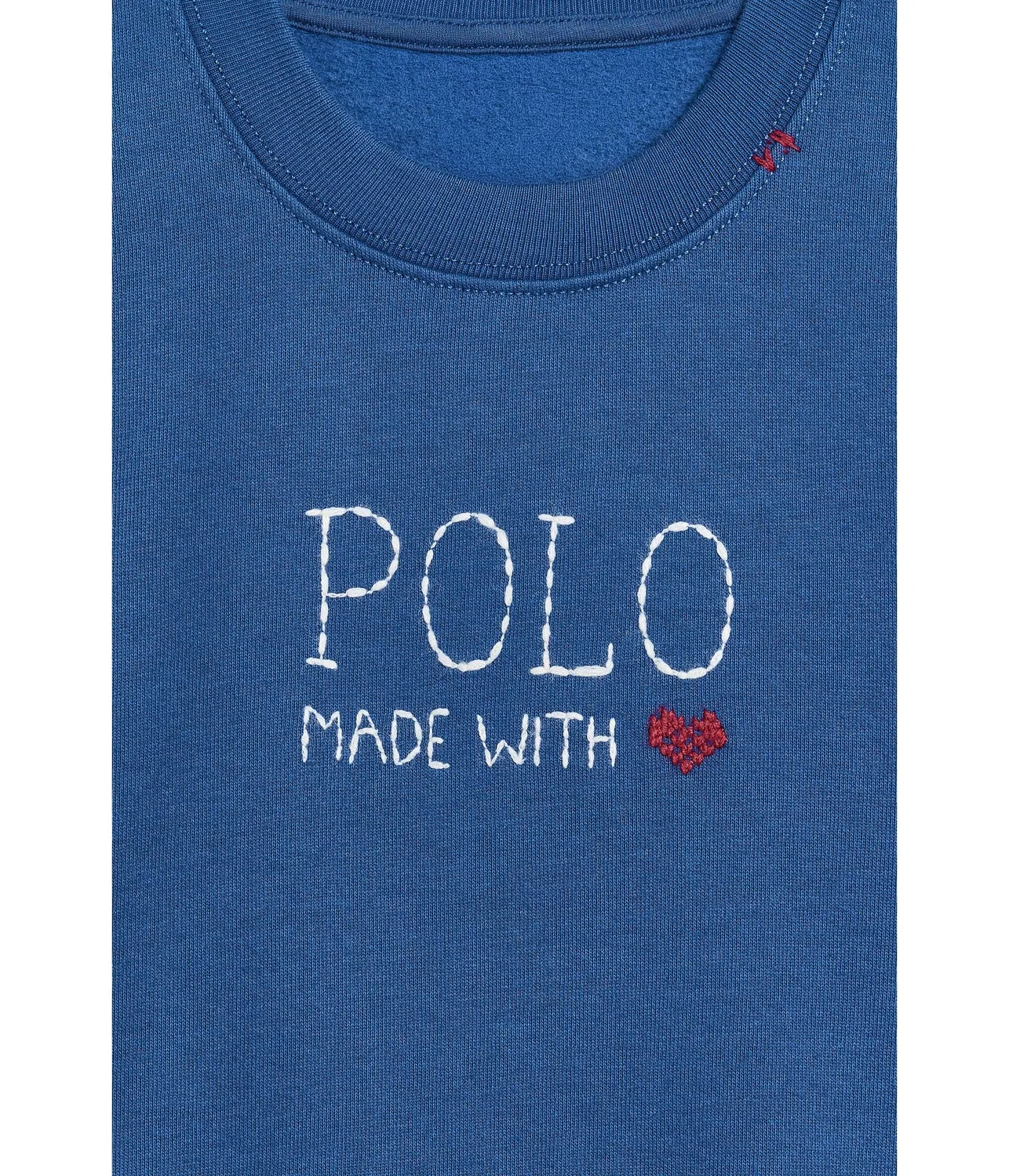 Флисовая толстовка с логотипом (для малышей/детей младшего возраста) Polo Ralph Lauren Kids, Dusty Azure — фото 3