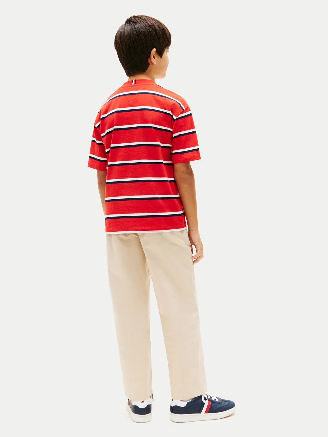 Футболка стандартного кроя для мальчика Essential Flag Tommy Hilfiger, красный — фото 3