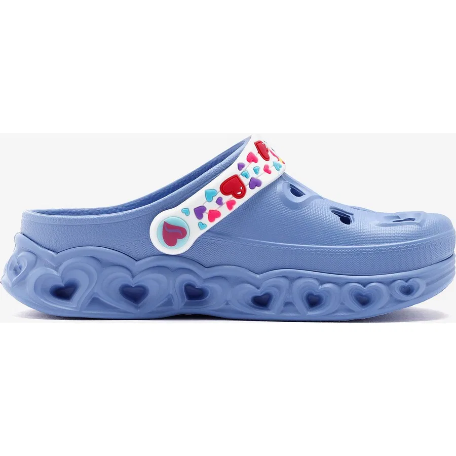 Детские сандалии с подсветкой Foamies Light Hearted Skechers, Синий — фото 3