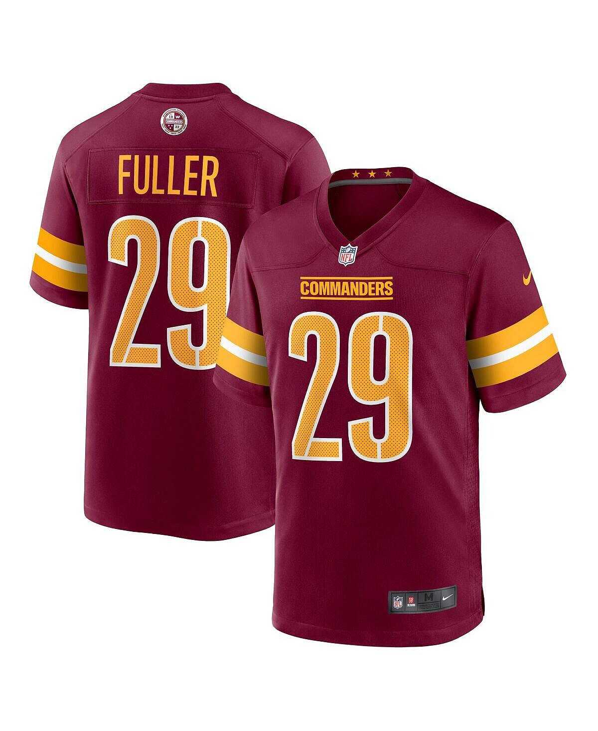 

Мужская футболка kendall fuller burgundy washington commanders game джерси Nike