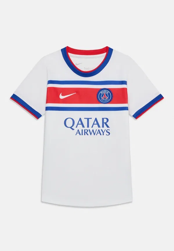 Футболка с технологией ClimaCool, Psg unisex - sports t-shirt, Nike Performance, белый, old royal, university red — фото 3