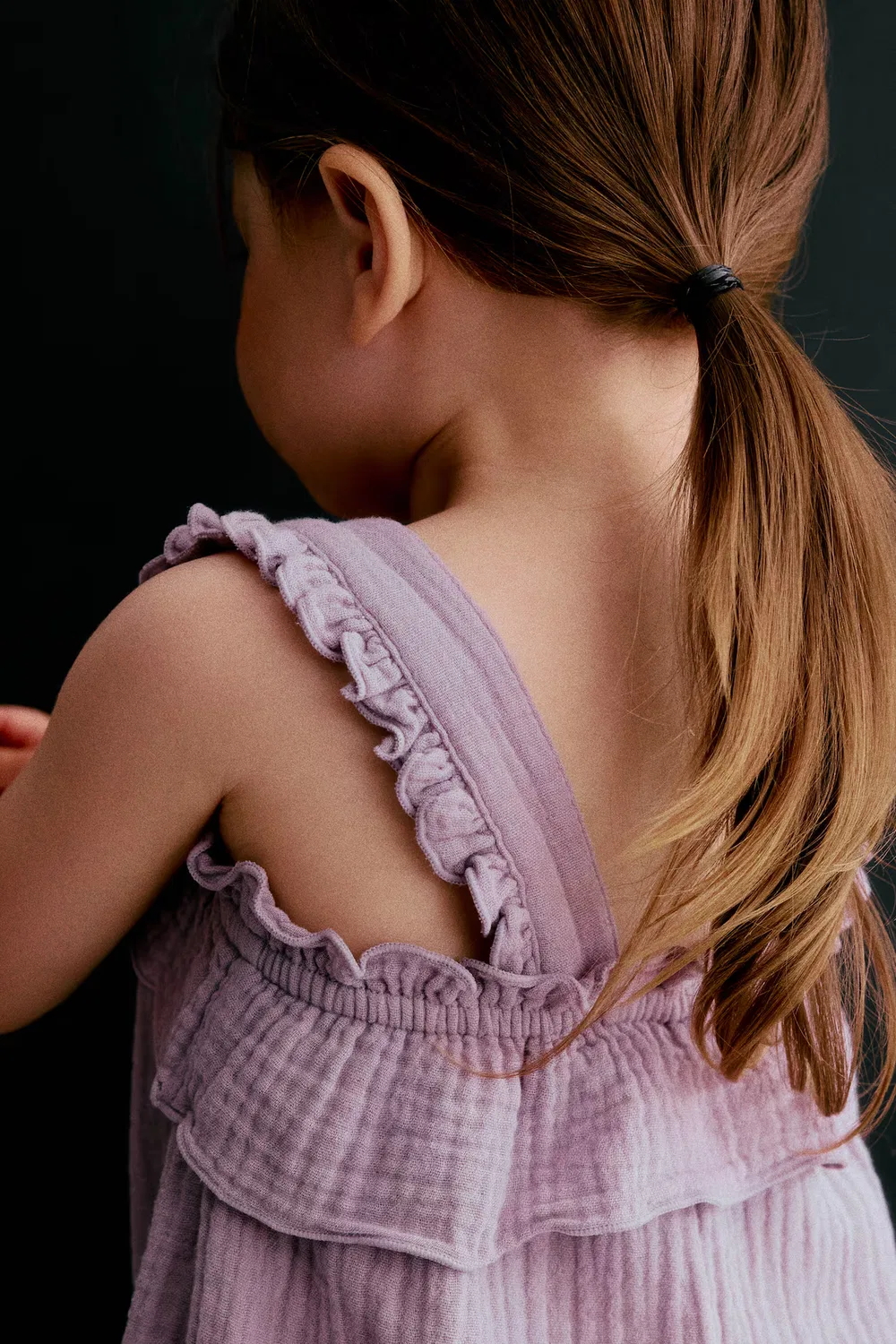 Комбинезон из хлопчатобумажной муслиновой ткани H&M, Helllila — фото 3