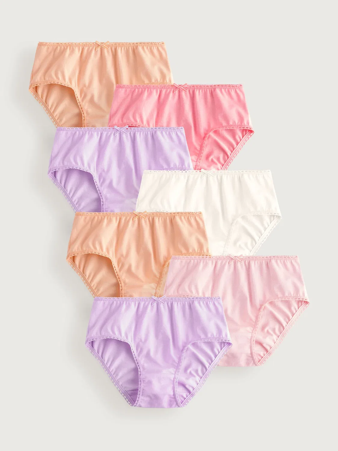 Трусы, 7 штук, Pink/Orange Next, розовый/оранжевый