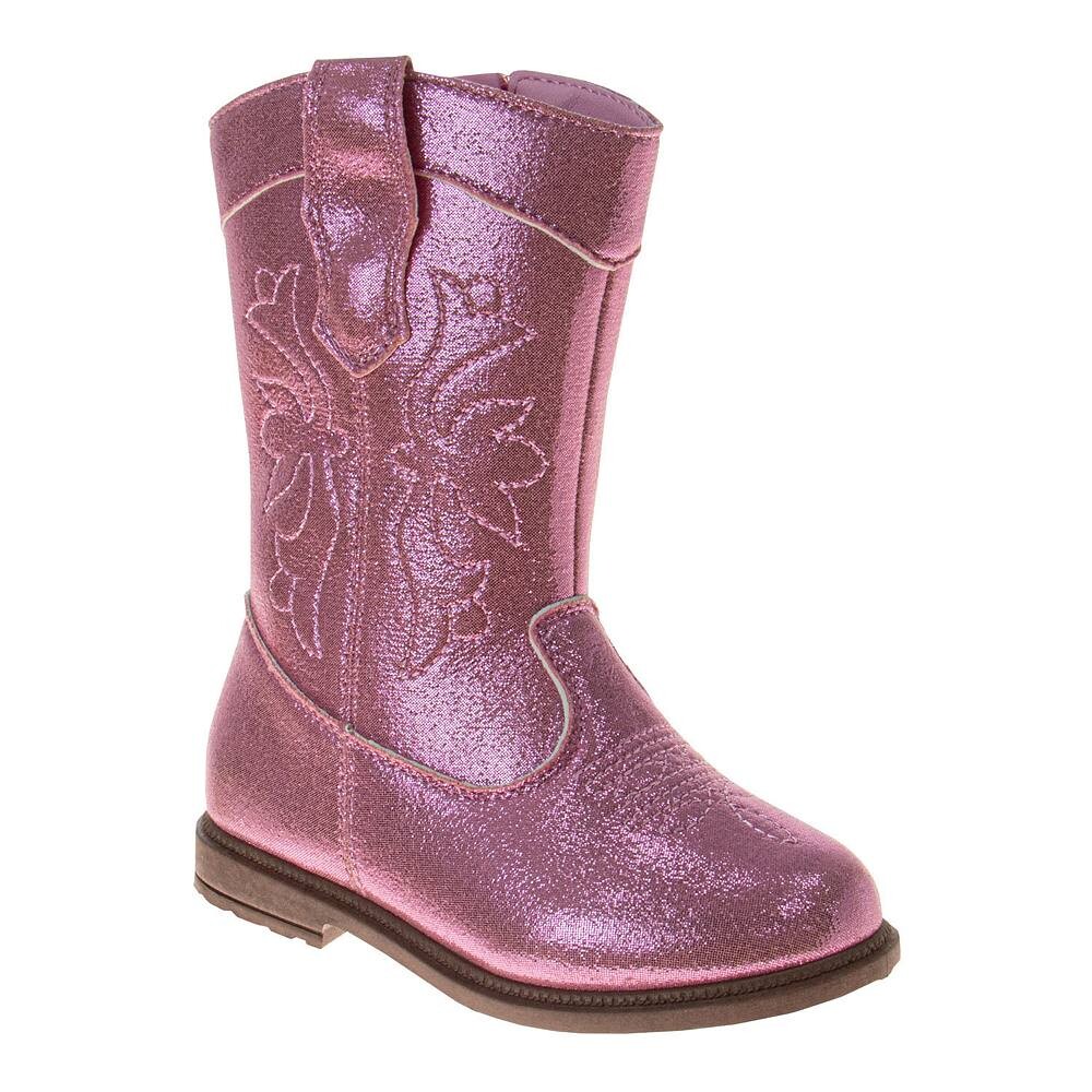 

Ковбойские сапоги для девочек Laura Ashley Giddy Up, цвет Pink Metallic