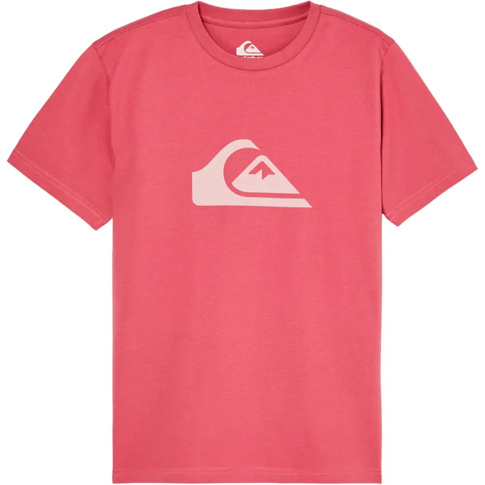 Детская футболка с коротким рукавом Evo Comp Logo Quiksilver, Pink