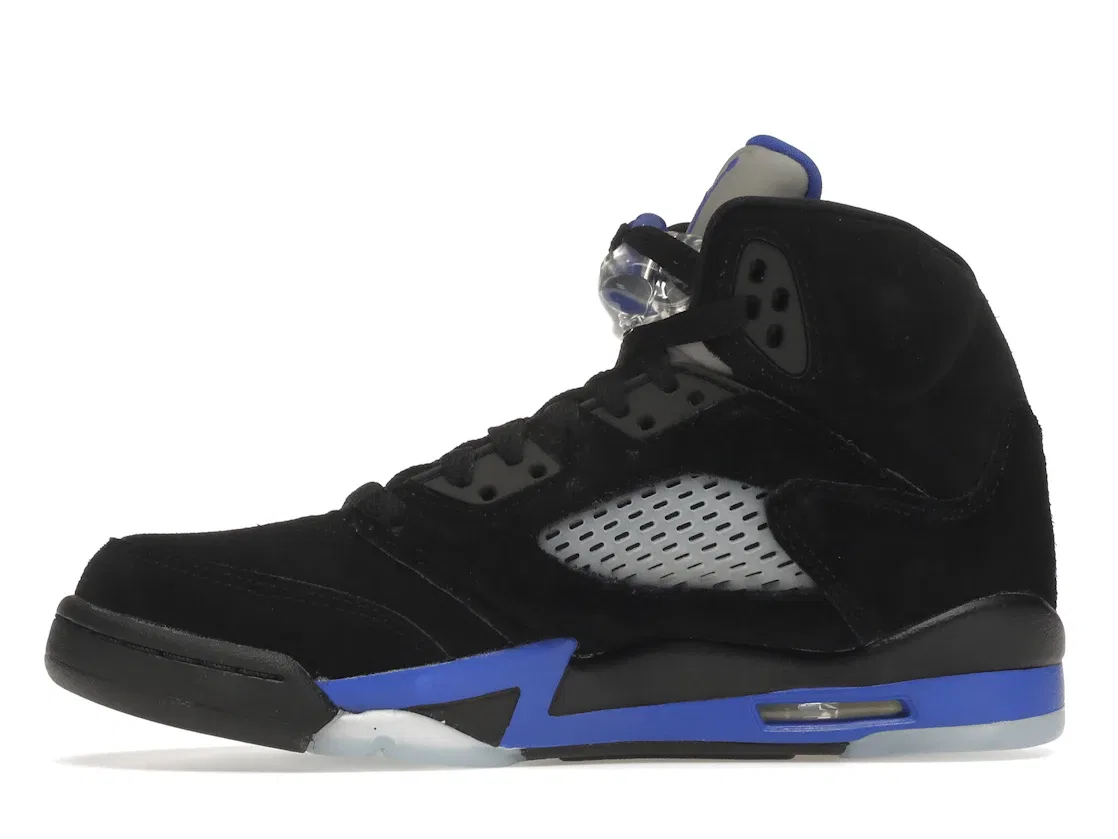 Детские кроссовки с принтом Jordan 5 Retro Jordan, Black/Racer Blue-Reflective Silver — фото 3