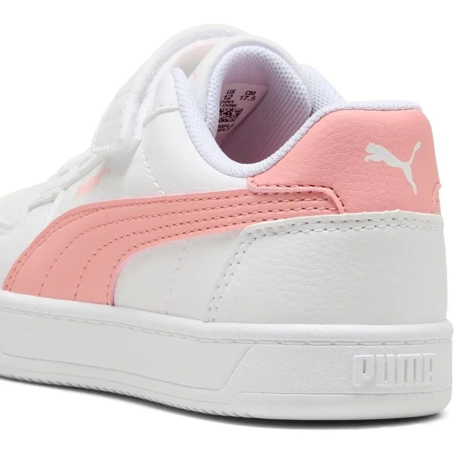 Кроссовки детские с закрытым носком Caven 2.0 Ac+ Ps Puma, Лососевый/Белый — фото 4