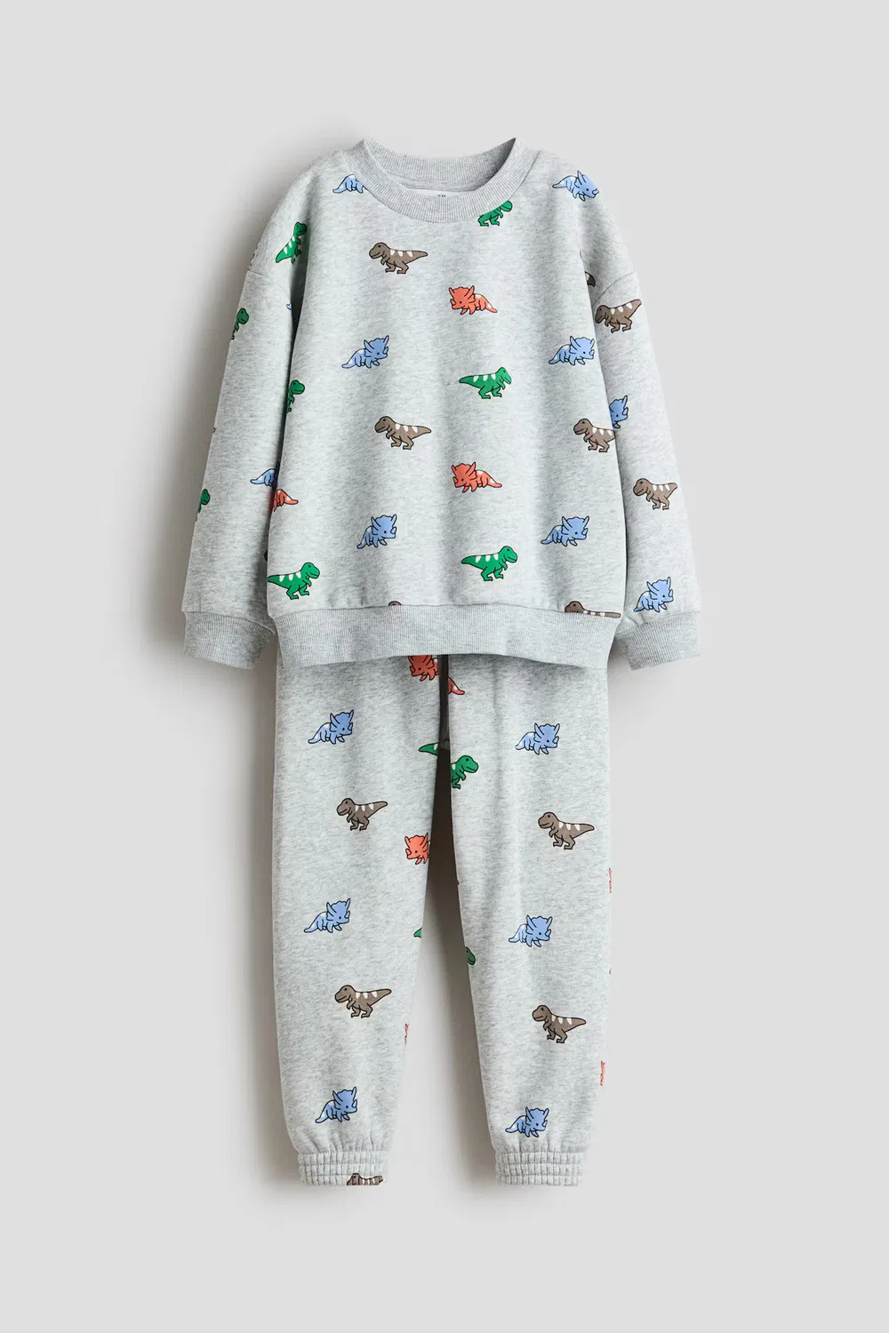 Комплект из двух толстовок с принтом H&M, Hellgrau/Dinosaurier