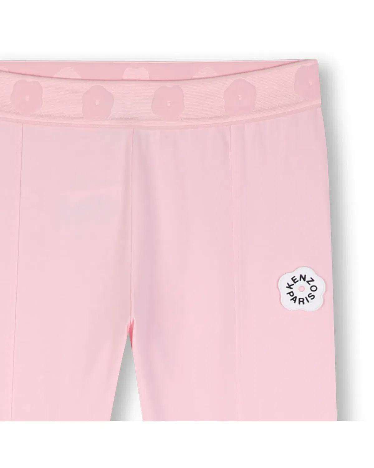 Детские брюки для девочек с пятью карманами Kenzo Kids, Rosa — фото 2