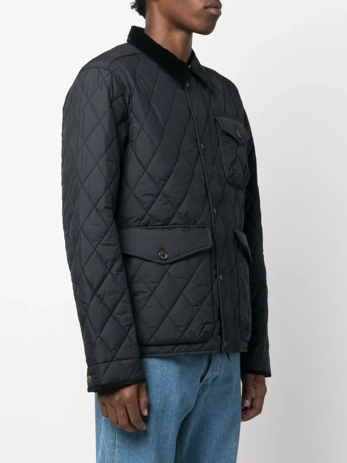 Polo Ralph Lauren Куртка стеганая черная — фото 4