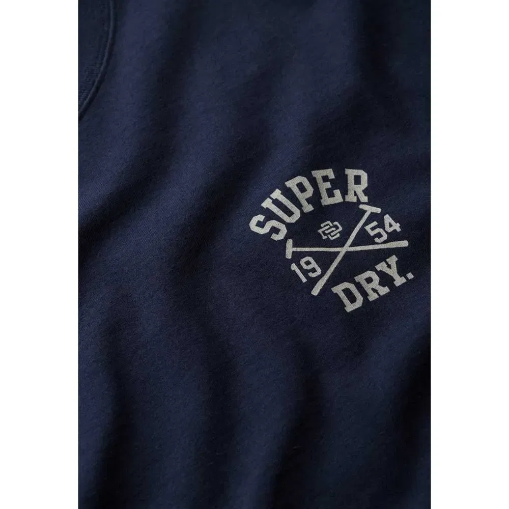 Футболка с коротким рукавом Athletic Club Superdry, синий — фото 4