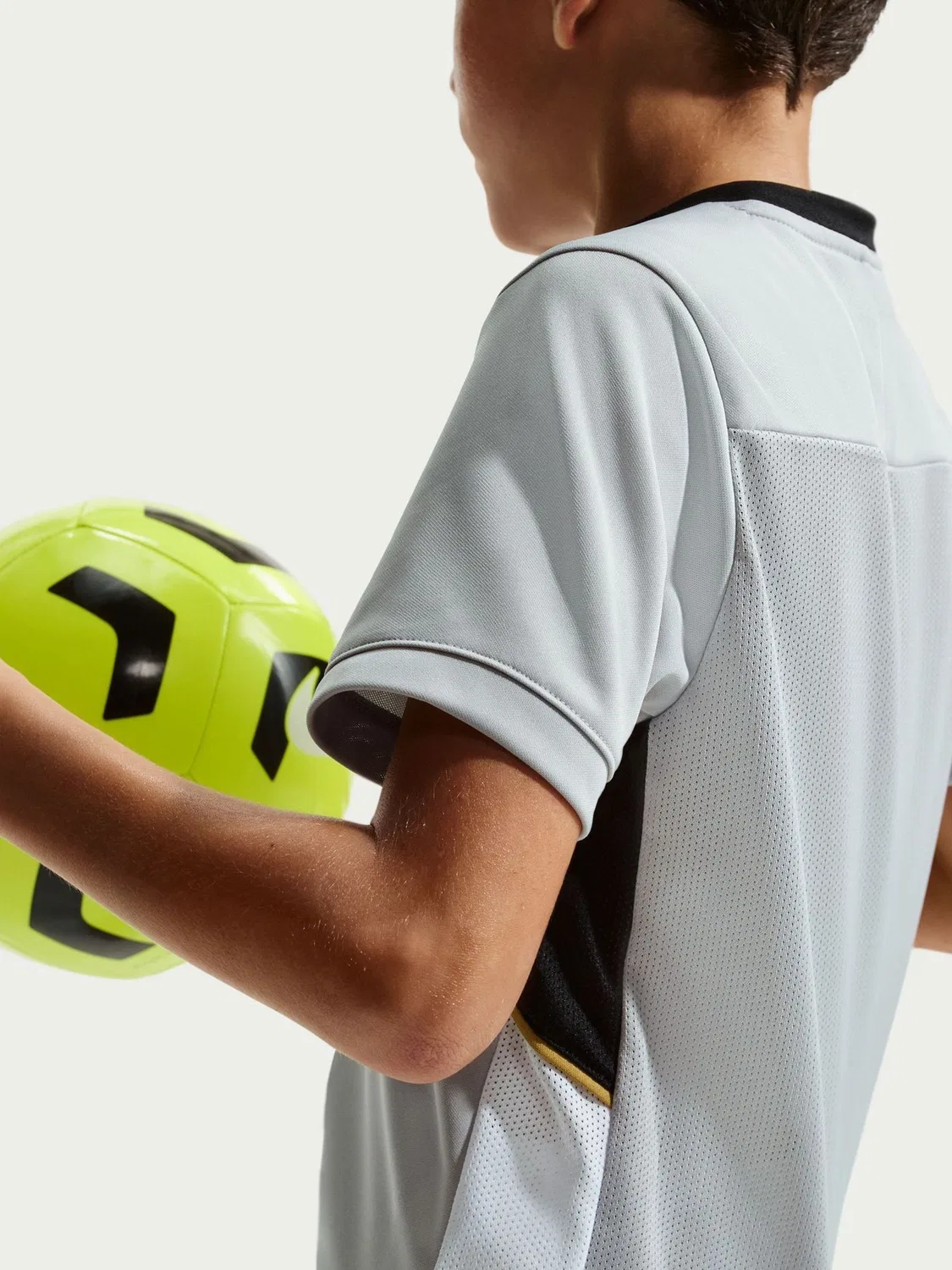 Футболка футбольная Nike Academy 25 Dri-FIT, черный/серый — фото 4