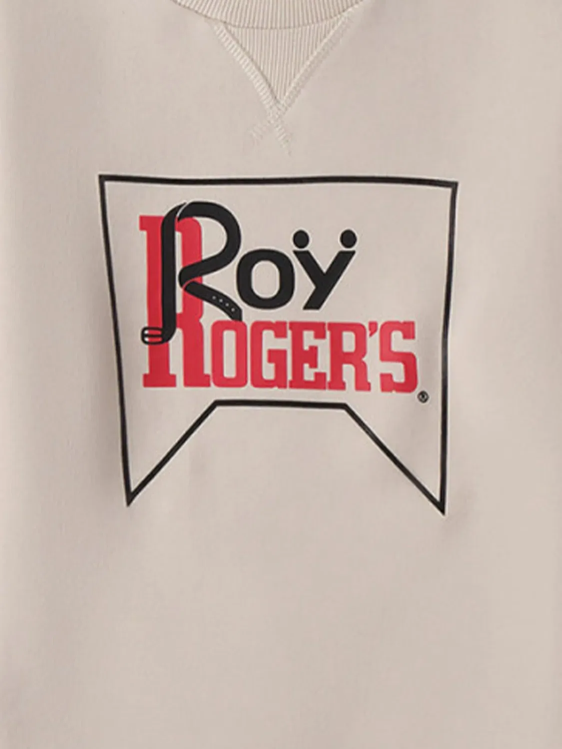 Толстовка с принтом логотипа Roy Roger's, нейтральный — фото 2