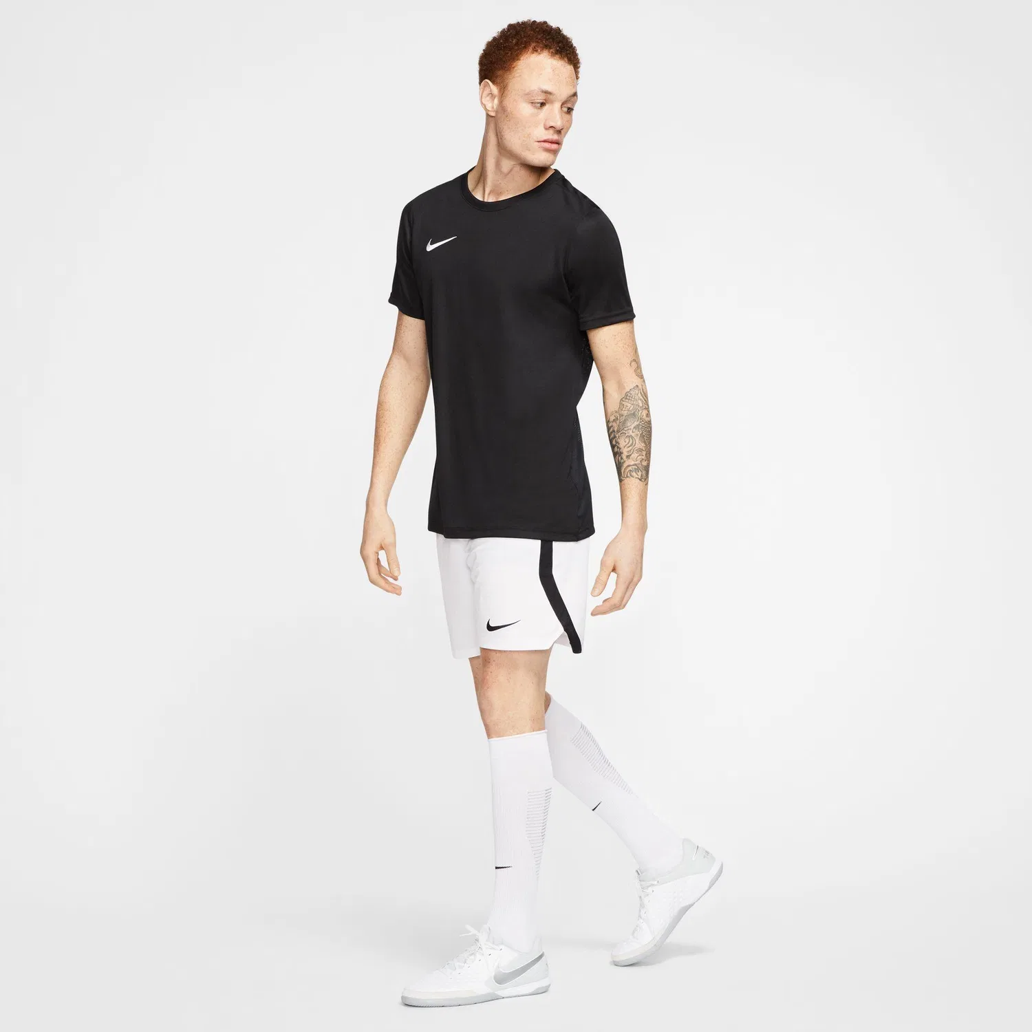 Мужская футболка с коротким рукавом Nike Park VII, Черный — фото 4