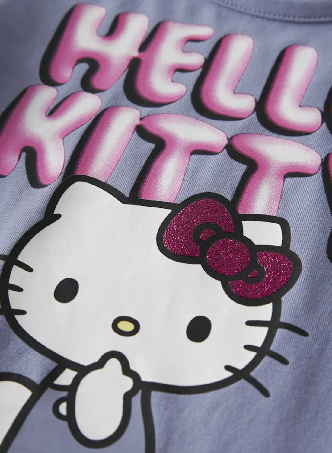 Платье миди с принтом Hello Kitty Name It, лавандовый — фото 3