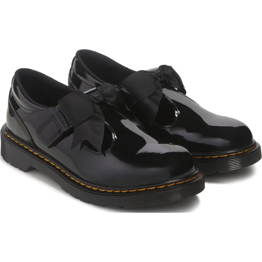 Детские ботинки Мэри Джейн Dr. Martens, Black Patent