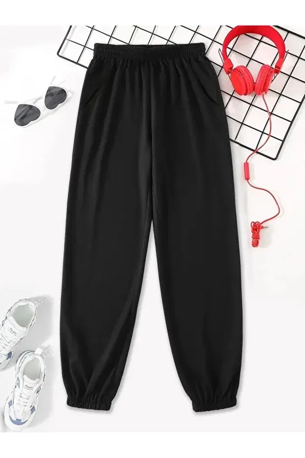 Детские спортивные штаны для мальчиков с принтом Jogger Daxis Sportwear Company, Black