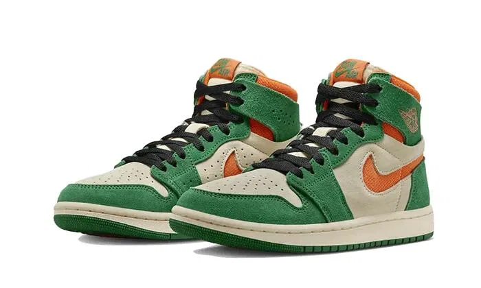 Детские кроссовки с высоким берцем Air Jordan 1 High Zoom CMFT 2 Jordan, Bunt — фото 2
