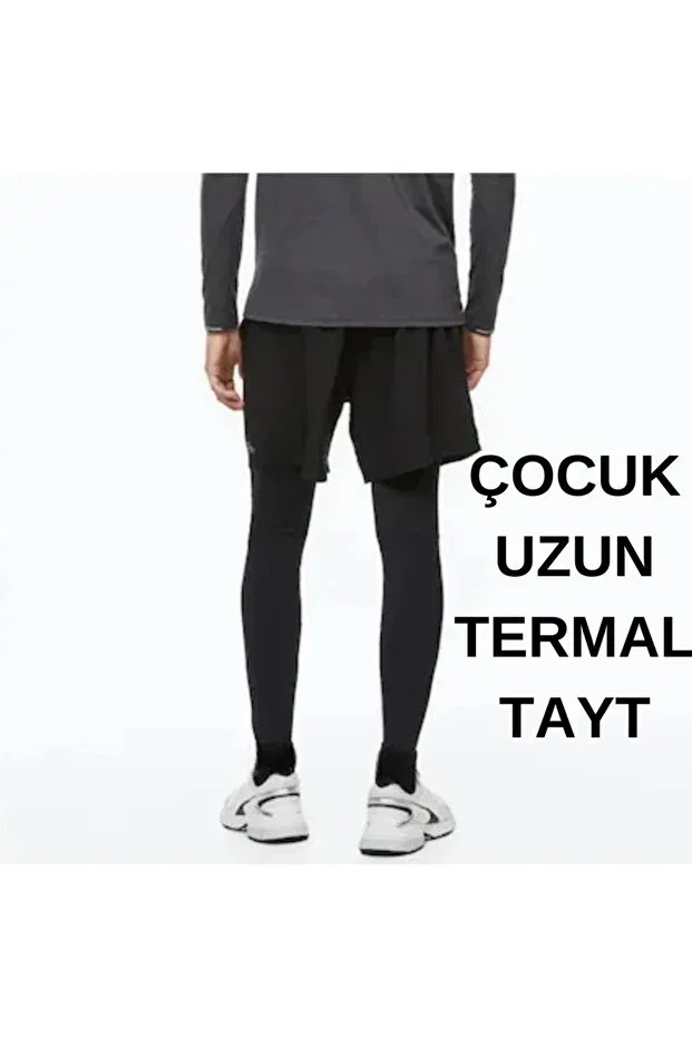 Детские спортивные леггинсы для девочек с длинной штаниной Cazz Sports, Black — фото 2
