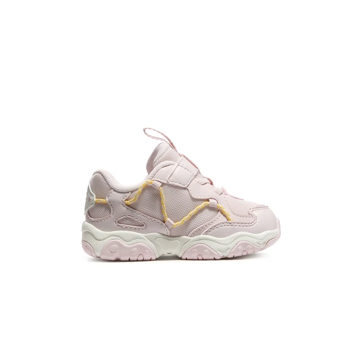 Детские кроссовки для малышей с закрытым носком Heritage FHT, FILA KIDS, Paradise Pink/Crystal Pink — фото 3