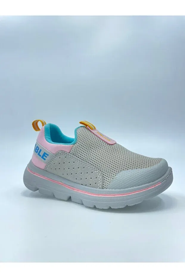 Детские кроссовки для девочек mesh Best Of, Gray Pink — фото 2