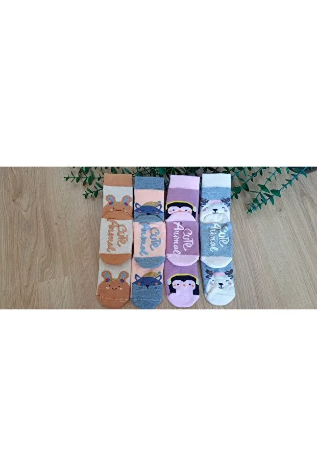 Детские носки для девочек с принтом Avocet Bebek Meselesi, Mixed Color