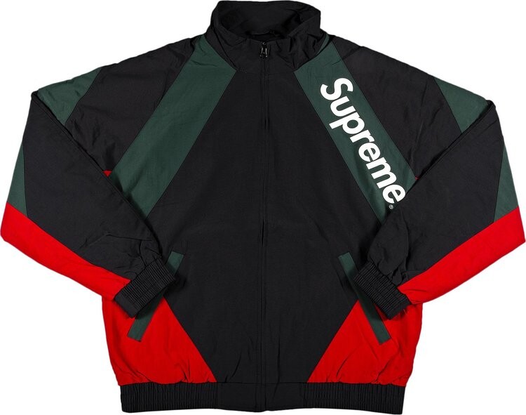 

Куртка Supreme Paneled Track Jacket 'Black', черный